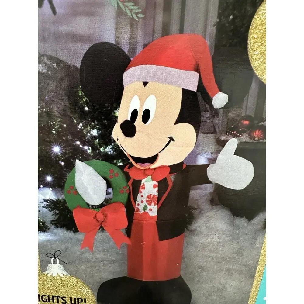 Disney Mickey Mouse 3.5 FT Airblown Inflatable With LED Lights